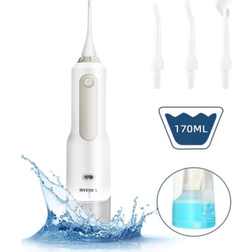 170ML Oral Irrigator Portable Water Flosser Dental Teeth Clean Oral Dental Floss Water Jet Irrigator