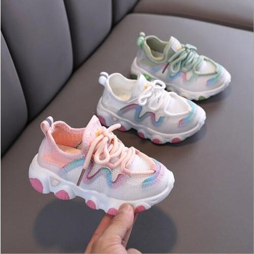 Boys Girls Mesh Sneakers Children School Sport Trainers Baby Toddler Little Big Kid Casual Brand Stylish Designer Shoes
