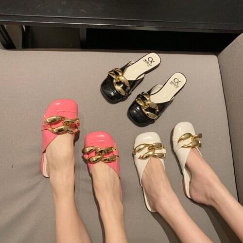 2021 New Fashion Summer Slippers Women Casual Open Toe low heels Sandals Woman Comfortable Beach Slides flip flops women