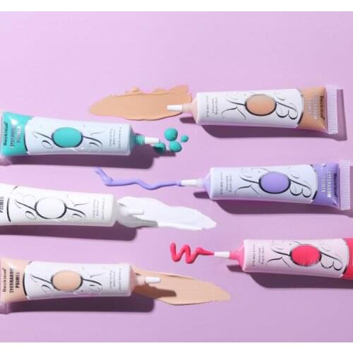 6Color Proof Eye Shadow Primer Waterproof Sweat Eye Concealer 24 Hours Makeup Matte Eyeshadow Primer Easy To Color Base Makeup