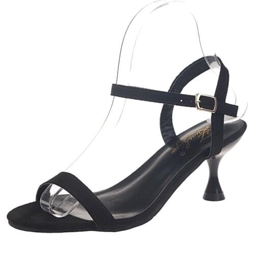 Turritopsis nutricula Women High Heel Sandals Open toe buckle sandals Shoes