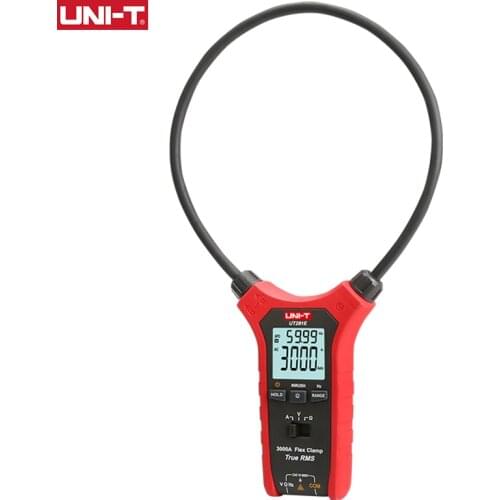 UNI-T Digital Flex Clamp Meter UT281E Professional Tester Auto AC Current Clamp True RMS Ammeter Voltammeter Frequency Meter