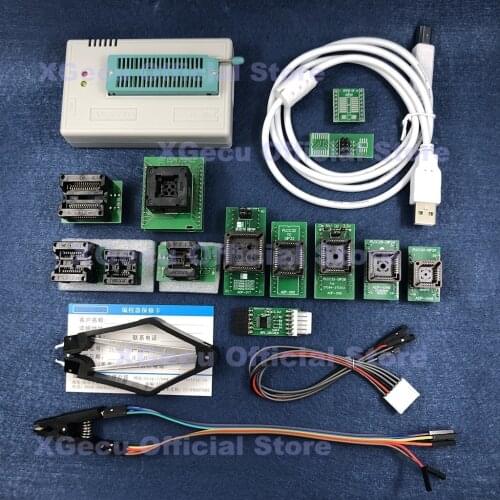 V10.27 XGecu TL866II Plus Universal Programmer support 15000+IC SPI Flash NAND EEPROM MCU AVR replace TL866A TL866CS+14 parts