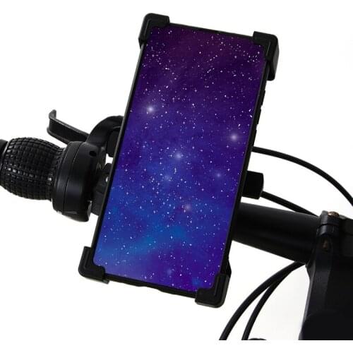 Four Claw Phone Clip Bicycle Motorcycle Phone Holder Handlebar Stand Cycling Phone Mount For Iphone Samsung Bike Accessories