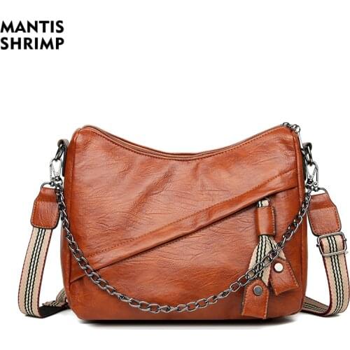 Women Bags Shoulder Bags Fashion Crossbody Bag for Ladies PU Leather Shoulder Crossbody Bag Designer Handbag Chains Female Bags