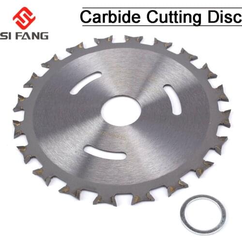 1pc 4inch Circular Carbide Saw Blades Cutting Wood For Angle Grinder Saw Disc Wood Cutter Saw Blade For Cutting Wood