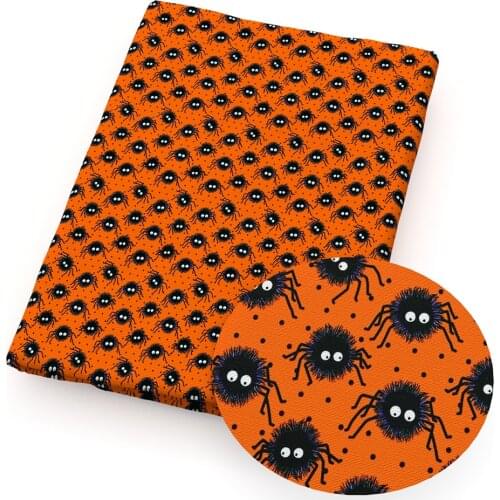 David accessories 50*145cm Halloween Printed Textile Polyester Fabric Patchwork for Dress Close Making Puppet Pillar,c11447