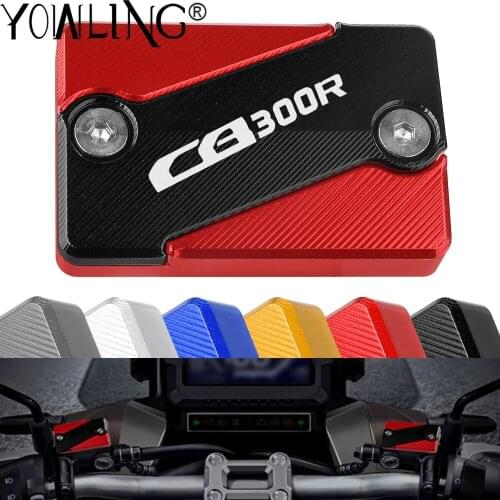 For Honda CB300R CB300 CB 300 R 2018 2019 Motorcycle Accessories CNC Aluminum DIRT BIKE Front Brake Fluid Reservoir Caps Covers