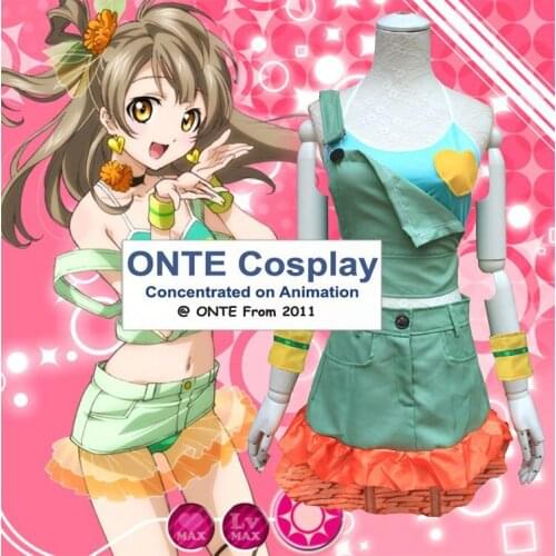 Anime LoveLive! Minami kotori Cosplay Costumes Sexy Swimwear Girls Swimsuit Love live women fancy dress