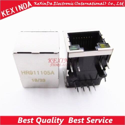 Free shipping 50pcs/lot HR911105A HR911105 RJ45