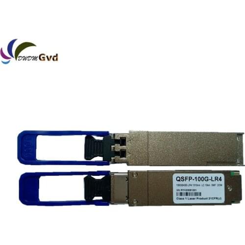 Free Shipping Cisco QSFP-100G-LR4-S Compatible 100GBASE-LR4 QSFP28 100G 1310nm 10km DOM LC SMF Optical Transceiver Module