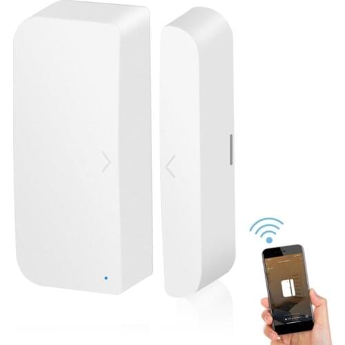 Wireless WiFi Door Window Sensor TUYA Smart Alarm with Free Notification APP Control Home Security Alarm System
