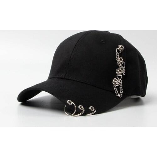 New Spring Summer Baseball Cap Men Women Polyester Cotton Breathable Solid Color Ring Hip Hop Baseball Cap For Dancing CL190