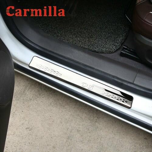 Накладки на пороги Toyota Carmilla China At AliExpress