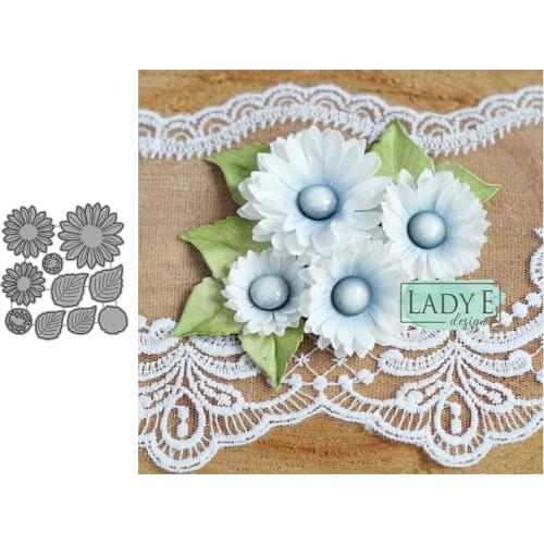 Flowers New 2021 Metal Cutting Dies for Scrapbooking Mold Cut Stencil Handmade Tools DIY Card Make Mould Model Craft Decoration