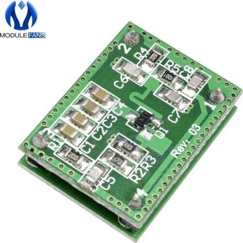 DC 12V LV002 10.525GHz 8-15m Doppler Radar Micro wave Microwave Sensor Switch Module DC 6V-40V Diy Kit Electronic PCB Board