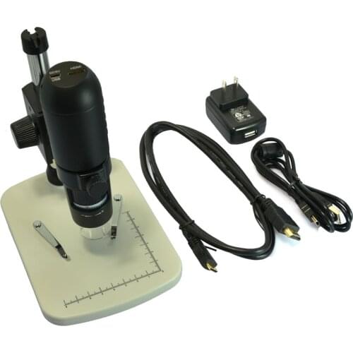 HDMI 2.0MP USB Digital Magnifier Industrial Microscope Camera 220x Handheld Magnifier With Stand Standing Style Magnifier
