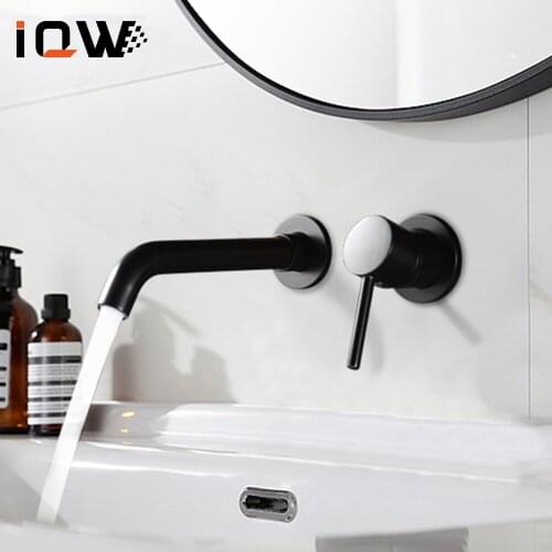IQW Black Bath Faucets