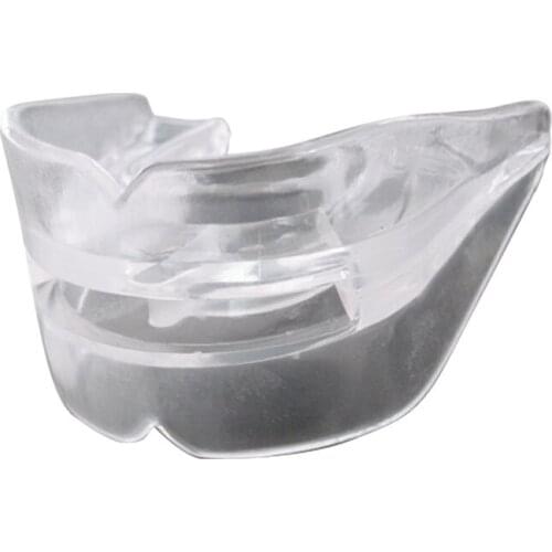 JDUanL Single/Double-Face Silicone Clear Baskeball Mouth Guards Boxing/Muay Thai/karate MMA Mouthpiece Taekwondo Protetor DEO