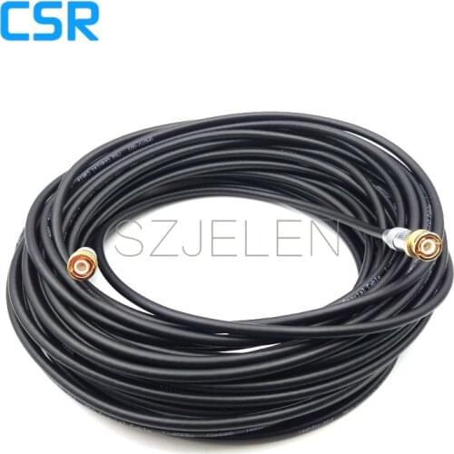 BNC plug to BNC plugs elbow, SDI pigtail. Camera RF coaxial cable, Cable length 20M, Canare soft video coaxial LV-61S