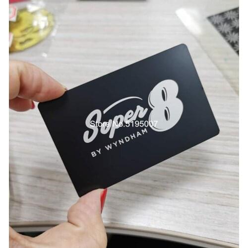 Custom Printing Name Loyalty Membership Metal Business Card