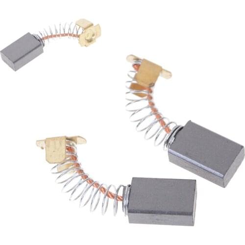 Carbon Brushes Spare Parts For Electric Motors Rotary Tool 2Pcs 15 x 10 x 6mm Mini Drill Electric Grinder Replacement