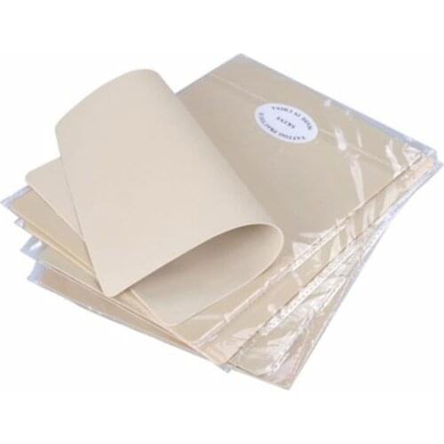 1pc 15*20cm Soft Silicone Tattoo Skin Practice Blank Double Sides Tattoo Microblading Practice Skin Pads Beginner Practice