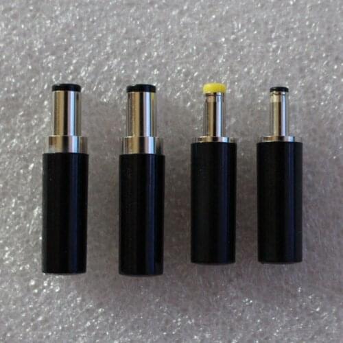 10pcs Taiwan high quality pure copper nickel plated DC plug 5.5*2.5/5.5*2.1/4.0*1.7/3.5*1.35