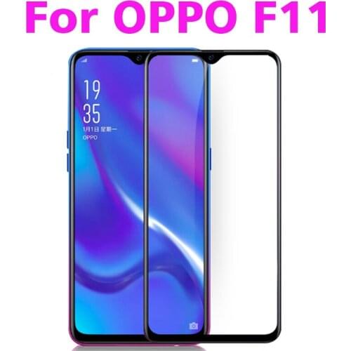 2PCS 3D Full Glue Tempered Glass For OPPO F11 Full Screen Cover Screen Protector Film For OPPO F11