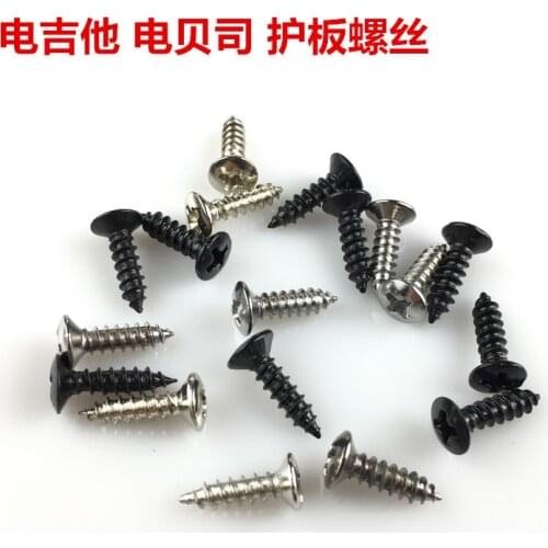 20 Pcs High Quality Pickguard Screws For Almost Guitar Bass MADE IN KOREA