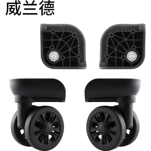 Travel Suitcase Replacement with New Wheels Luggage Accessories Repair Trolley Case Password Box Assembly Wear-resistant Casters
