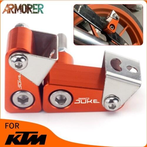 For KTM DUKE390 DUKE 390 Motorcycle CNC Aluminum lower fork spotlight holder lamp lights mount bracket Accessories