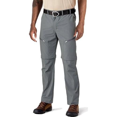 Mens Outdoor Convertiable Cargo Pants Summer Quick Dry Hiking Short Pants Lightweight Travel Camping Trousers Plus Size 4XL