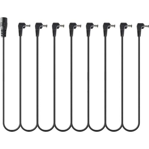 Durability 8 Way Guitar Effect Pedal Daisy Chain Cable,Wear-resistance