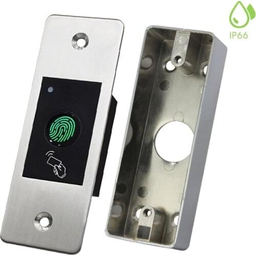 F99 S99 Metal Waterproof Embedded Biometric Fingerprint Standalone Door Access Control System RFID Access Control Smart Lock