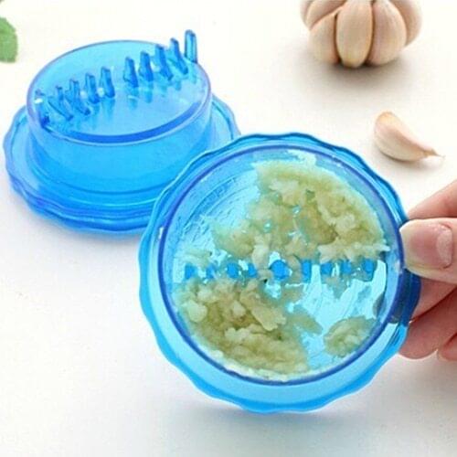 Kitchen Plastic Hand Helper Garlic Press Peeler Cutters Crusher Twist Tool