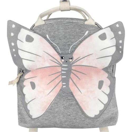 Cartoon Monkey Giraffe Tiger Rabbit School Book Bag Backpacks Children Schoolbag