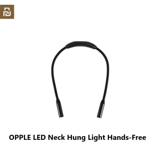 Mijia OPPLE LED Wearable Reading Book Light 4000K Warm White USB Rechargeable Night Lights Flexible Lamp Protable Flashlight