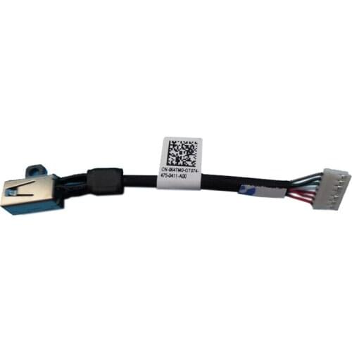 Laptop DC Power Jack For DELL For XPS 15 9550 9560 For Precision 5510 M5510 P56F DC30100X200 064TM0 64TM0 new