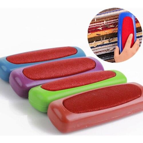 Carpet Dust Brush Plastic Table Crumb Sweeper Pet Hair Fluff Cleaner Sticky Picker Lint Roller Clothes Cleaning Brushes TS1