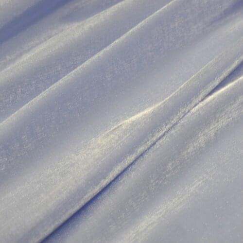 High-grade Glitter Peach Bright Satin Fabric for Dress Shirts, White, Black, Blue, Green, Purple, Pink, Red, Gray, by the Meter