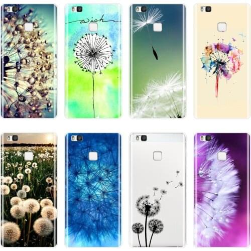 TPU Back Cover For Huawei P8 P9 P10 P20 Lite 2017 Dandelion Silicone Phone Case For Huawei P9 Lite Mini P10 Plus P20 Pro P Smart