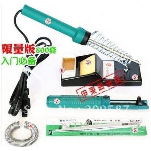 1pcs 35W Set Electric Soldering Iron Welding Gun Flat Head