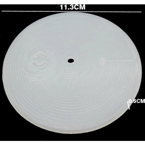 3L Food Safe Grade Sausage stuffer piston cushion Silica gel Sausage Filling machine Tubes Funnels Nozzles parts Maker