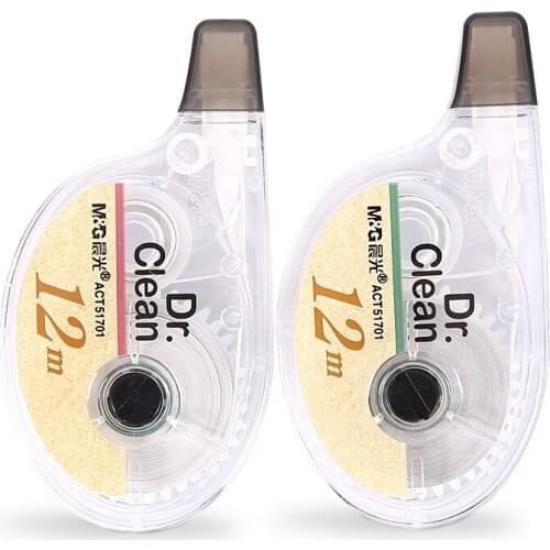6PCS/lot 5mm*12m creative environmental correction tape correction tapes stationery Office accessories School supplies