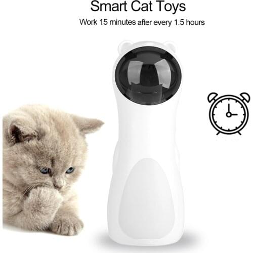 Smart Teasing Cat LED Laser Toys Automatic Interactive Pet Exercise Training Cat Entertaining Toy Funny Handheld Toy