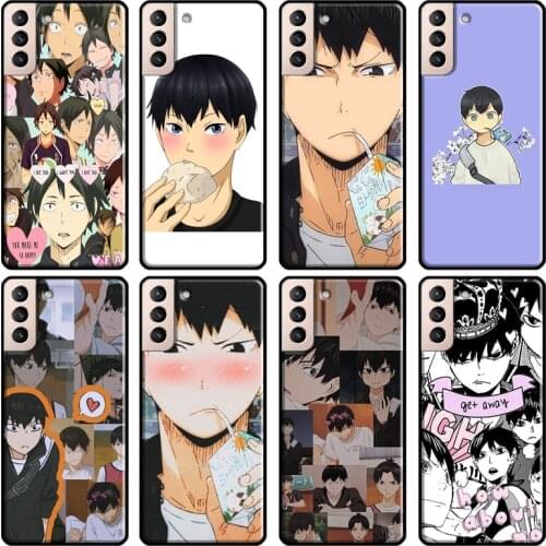 Kageyama Tobio Collage Haikyuu Phone Case For Samsung Galaxy S21 S20 Ultra Note 20 Note 10 S8 S9 S10 Plus S20 FE Coque