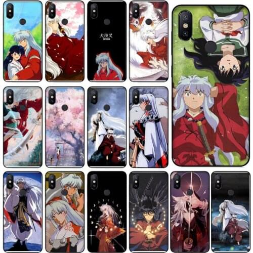 Anime Inuyasha Phone Case For Xiaomi Mi Note 10 Lite pro 7 9 9t pro se a2 lite