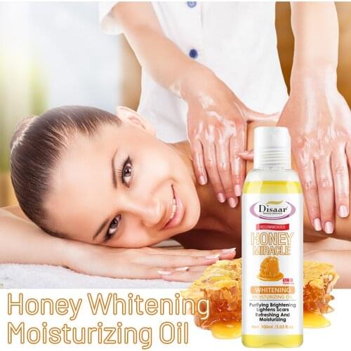 Disaar Natural Honey Oil Body Face Massage Essential Oil Moisturizing Whitening Improve sleep Relaxation Oil Control Skin Care