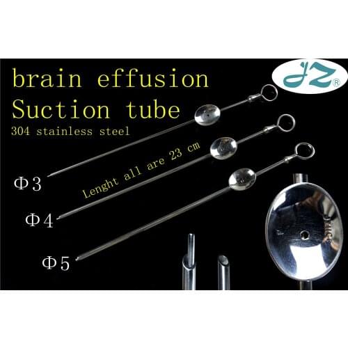 JZ surgical instrument Extracranial microsurgical apparatus medical brain suction tube device craniotomy drainage sucking rod